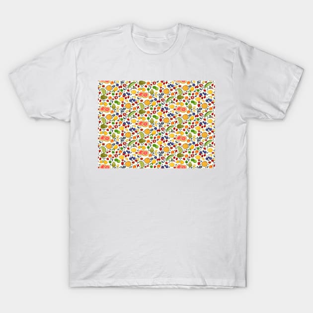 Fruity Fun! T-Shirt by kschowe